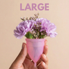 Menstrual cup large