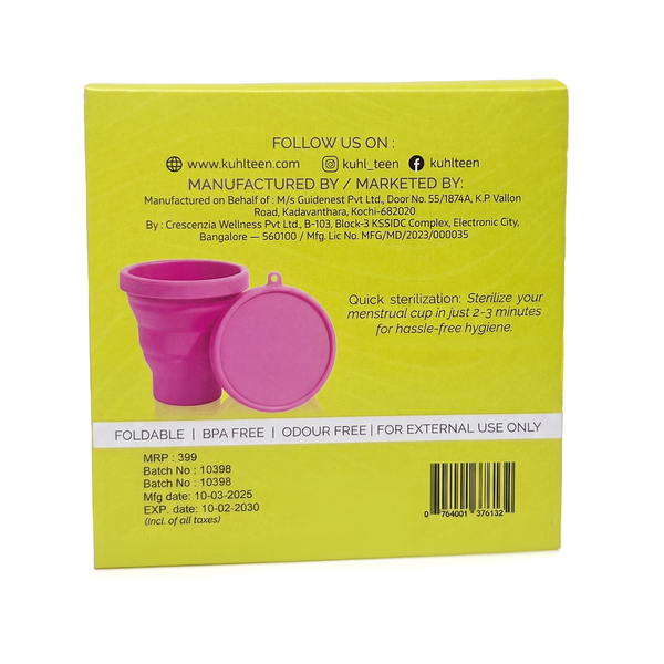 Menstrual Cup Sterilizer