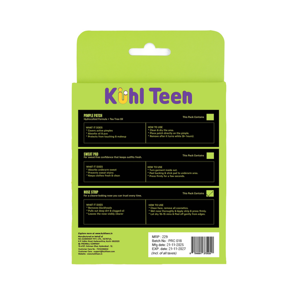 Aloevera & Cucumber- Unisex Nose Strip- 7 STRIPS