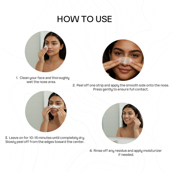 White Skin- Unisex Nose Strip- 7 STRIPS