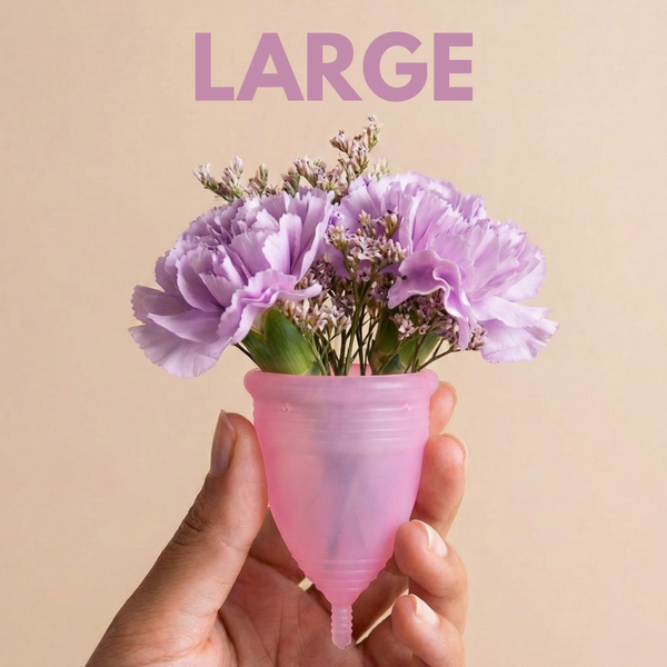 Menstrual cup large