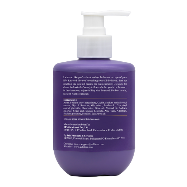 Aqua Burst Body Wash for Teens- 300ml