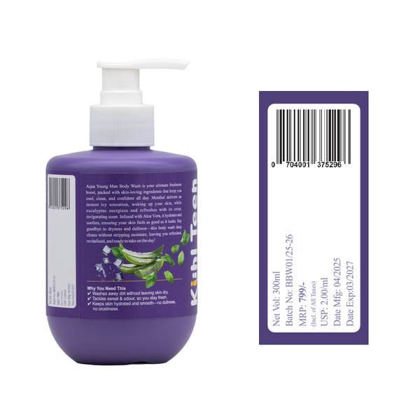 Aqua Burst Body Wash for Teens- 300ml