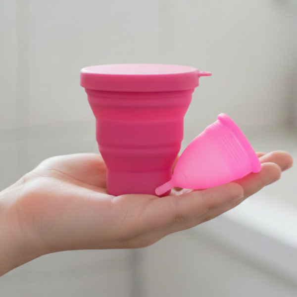 Menstrual Cup with sterilizer Combo
