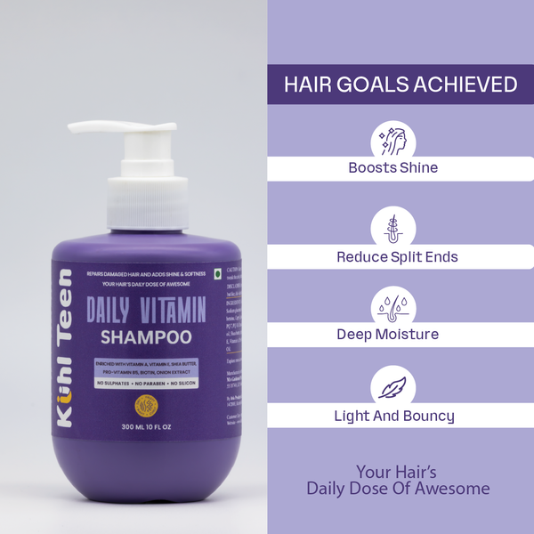 Daily Vitamin Shampoo for Teens-300 ml