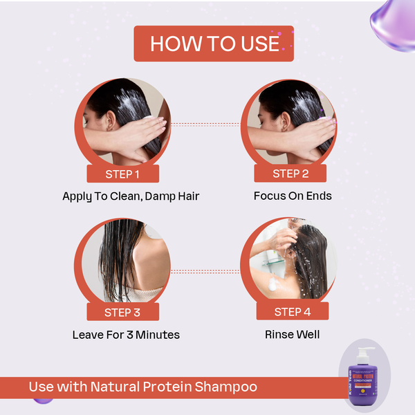 Natural Protein Conditioner for Teens- 300 ML