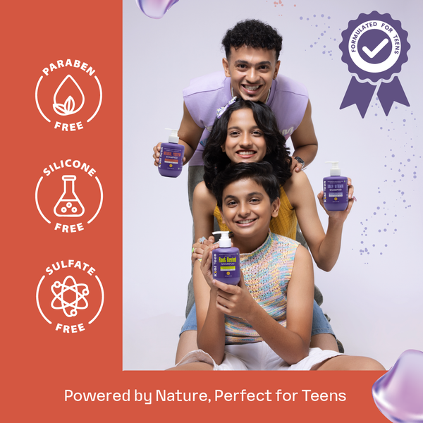 Natural Protein Shampoo for Teens-300 ml