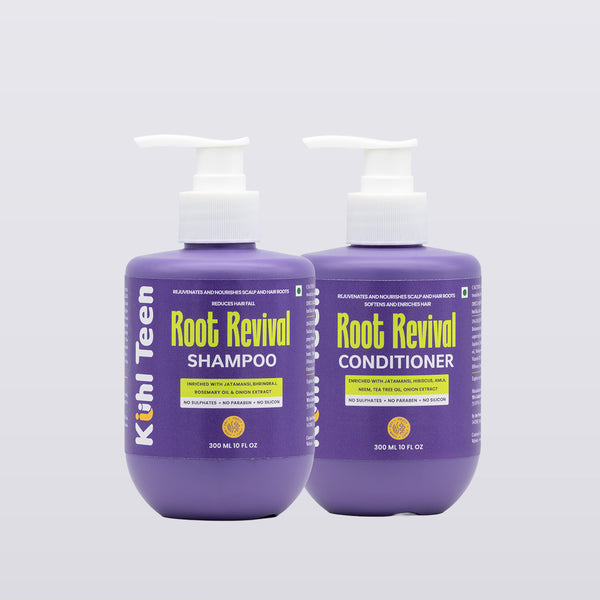 Kuhl Teen Root Revival Shampoo & Conditioner Combo Pack for Teens