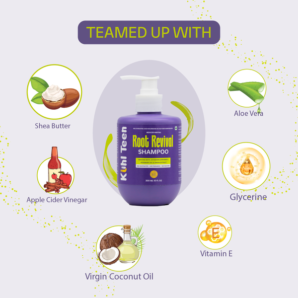 Root Revival Shampoo for Teens - 300 ml