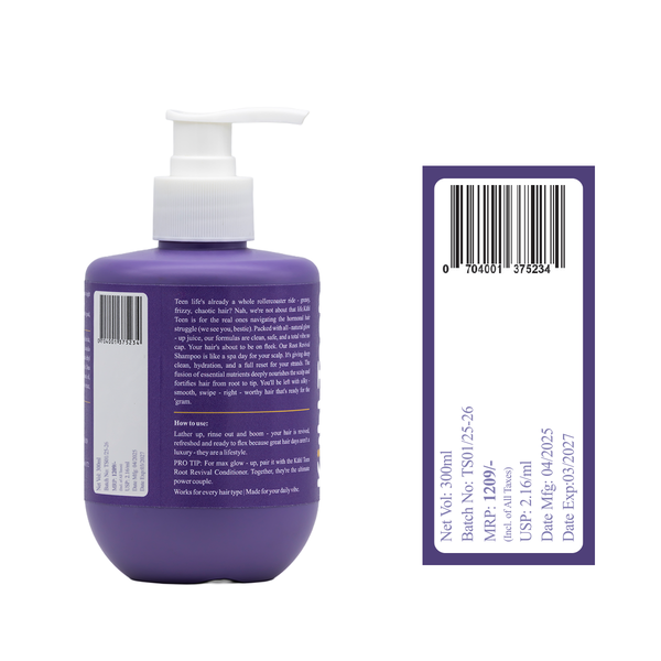 Root Revival Shampoo for Teens - 300 ml