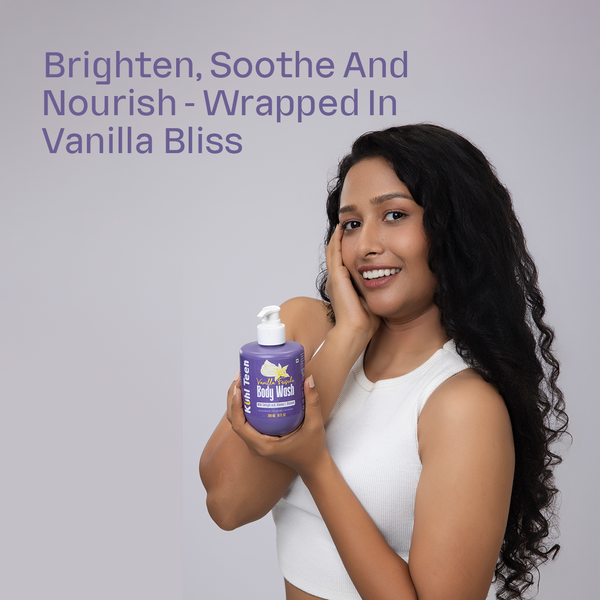 Kuhl Teen Vanilla Frische Body Wash Bottle for Teens