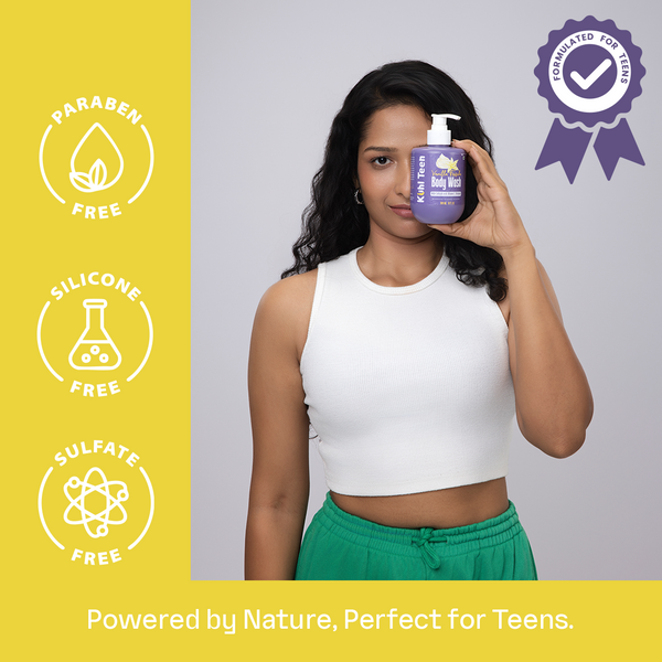 Kuhl Teen Vanilla Frische Body Wash Bottle for Teens